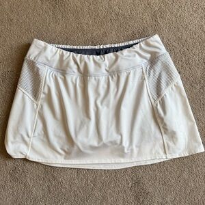 Augusta White Athletic Skort